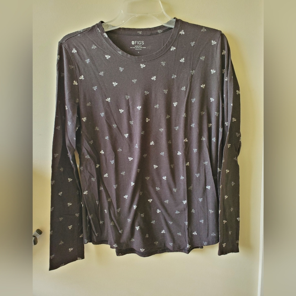 FIGS Limited Edition Pride Caduceus supersoft LS top